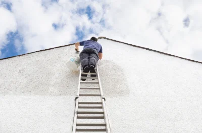 Peinture extérieure à Breuil-Magné — façades et ravalement